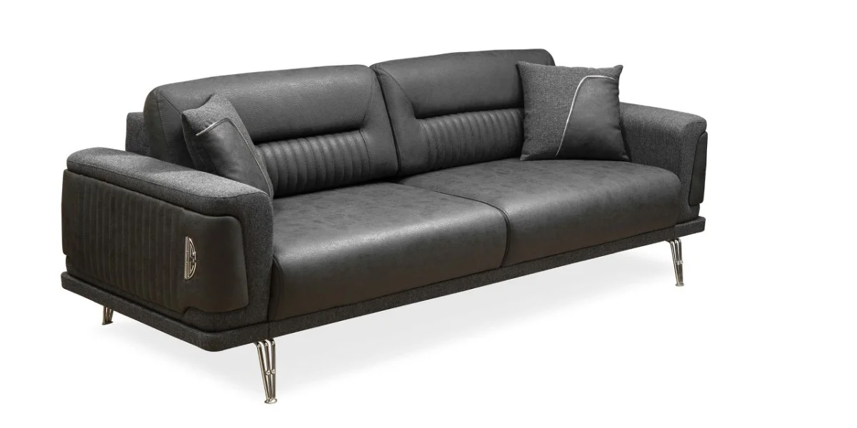 P1298 Asos Koltuk Takimi Gümüs - YELES SOFA