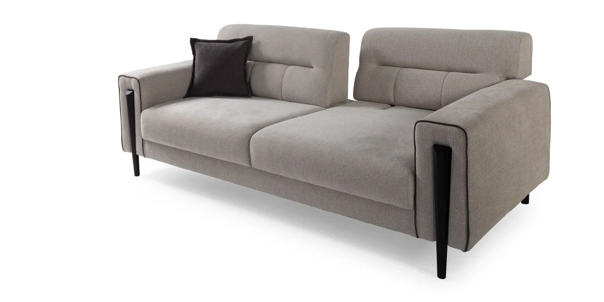 P5123 Enza Koltuk Takimi Siyah - YELES SOFA