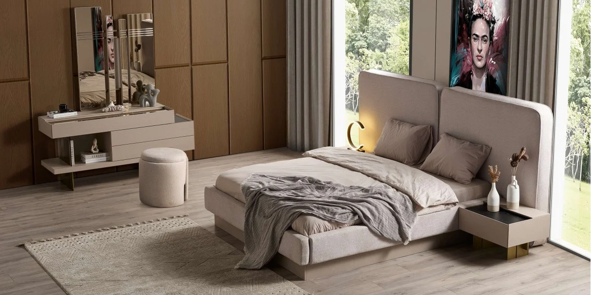 P5376 Frida Yatak Odasi - RIXXE HOME