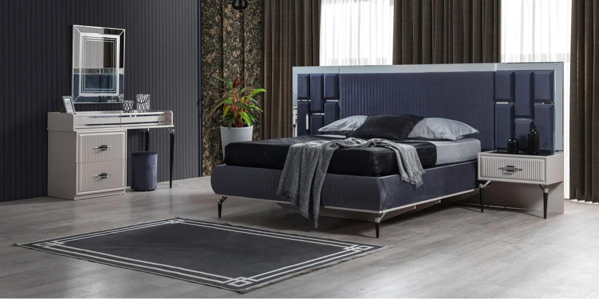 P2976 Kumsal Yatak Odasi Kalite - SEVMOB MOBILYA