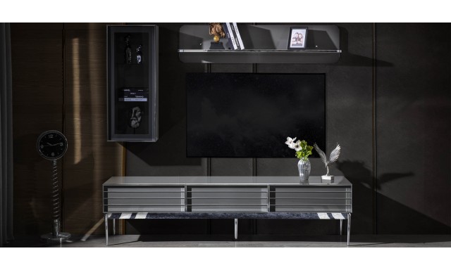 Lion Koyu Gri Tv Ünitesi