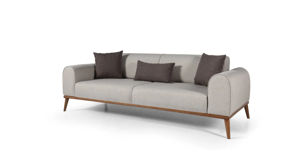 P1299 Loft Koltuk Takimi Keten - YELES SOFA