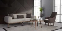 P1299 Loft Koltuk Takimi Keten - YELES SOFA Detay 1