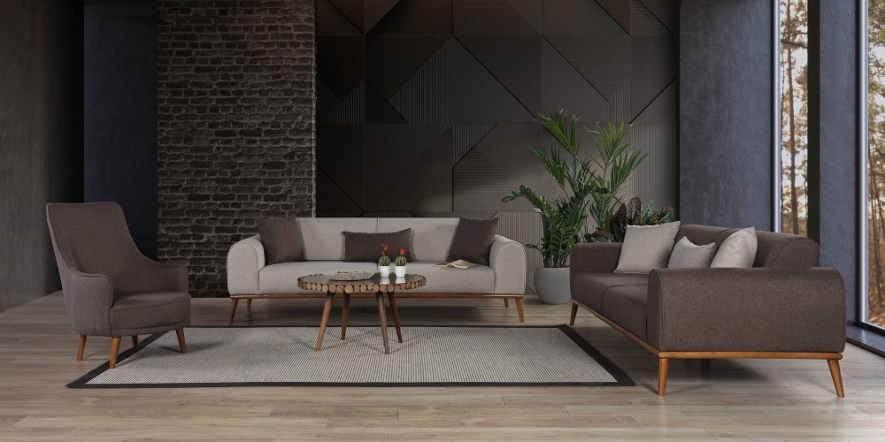 Loft Koltuk Takımı Keten