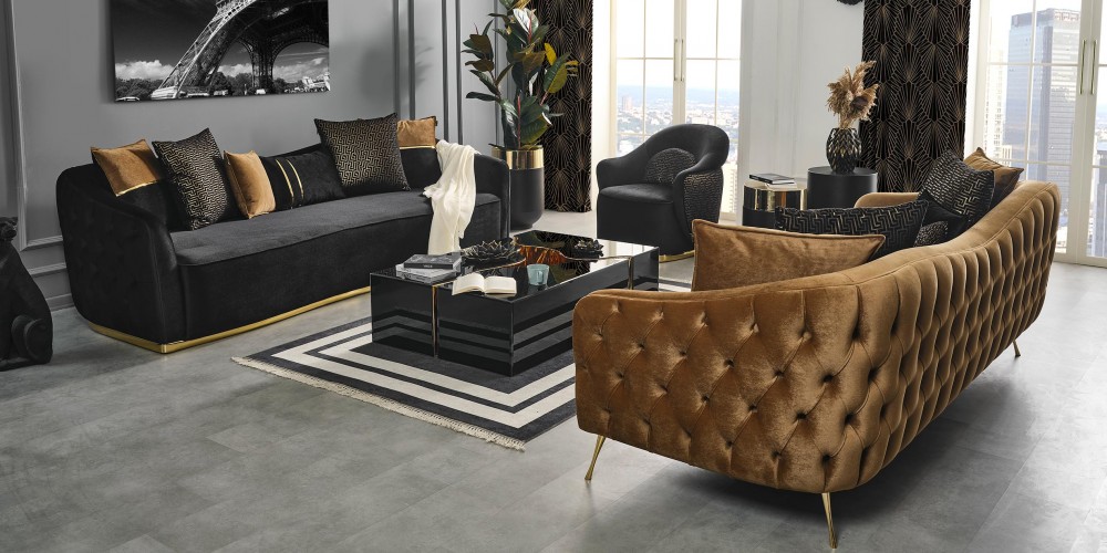 Lounge Gold Koltuk Takımı