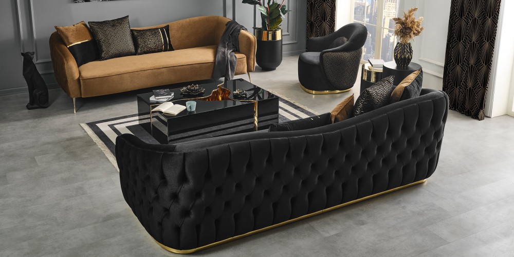 Lounge Gold Koltuk Takımı