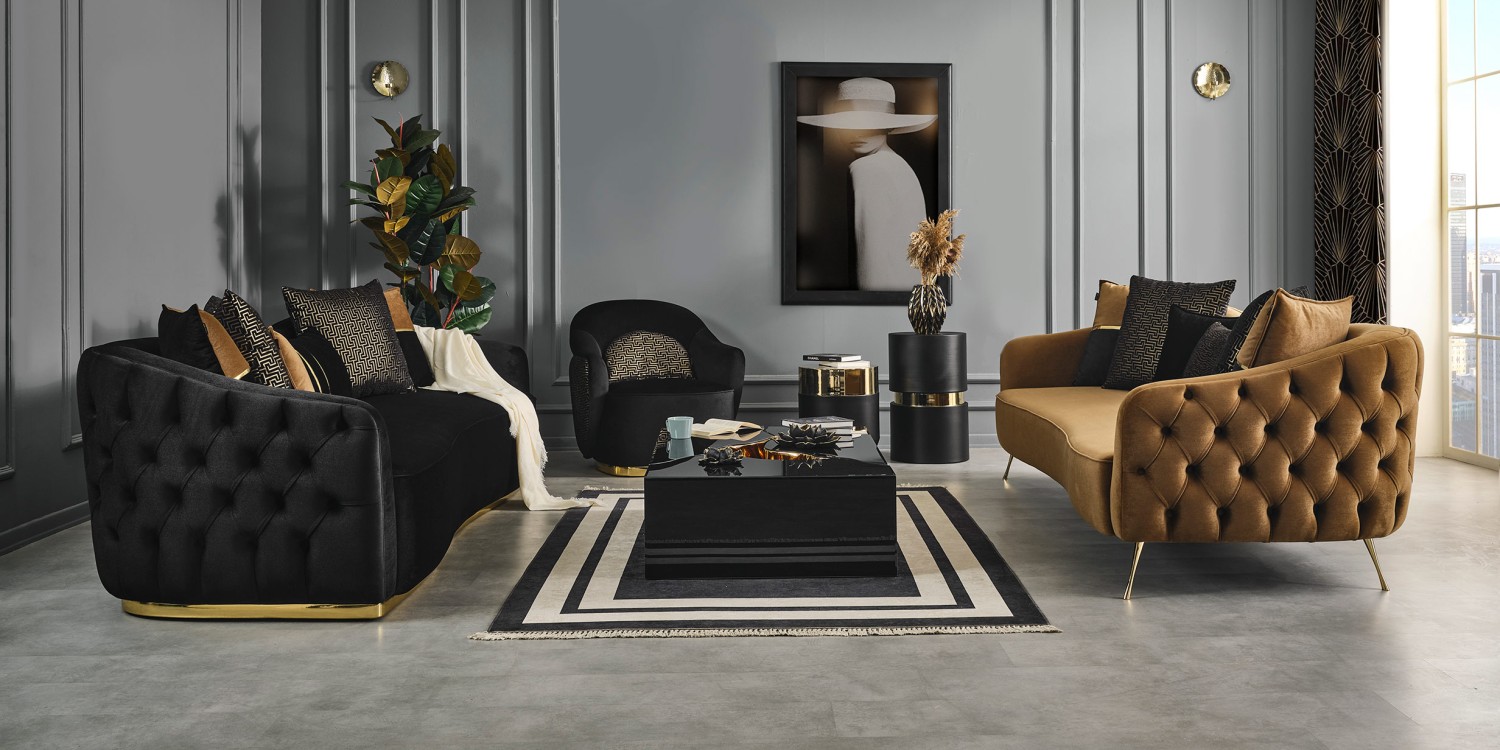 Lounge Gold Koltuk Takimi
