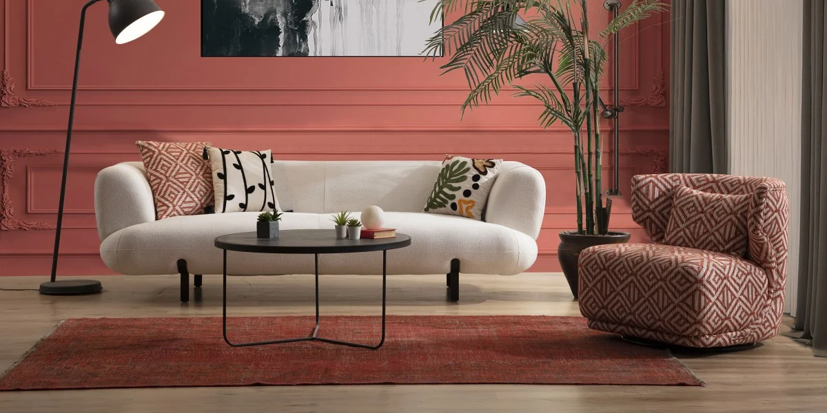 P4657 Manetti Koltuk Takimi Krem - SAGA LIVING