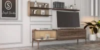 P2147 Marsilya Tv Ünitesi Ceviz - NIŞANTAŞI MOBILYA Ana Resim
