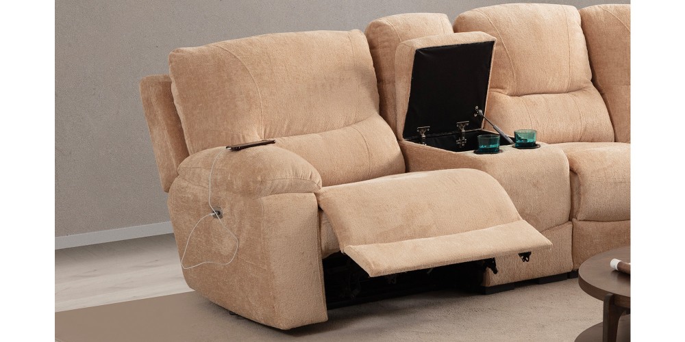 Ravella  Recliner Köşe Koltuk Takımı