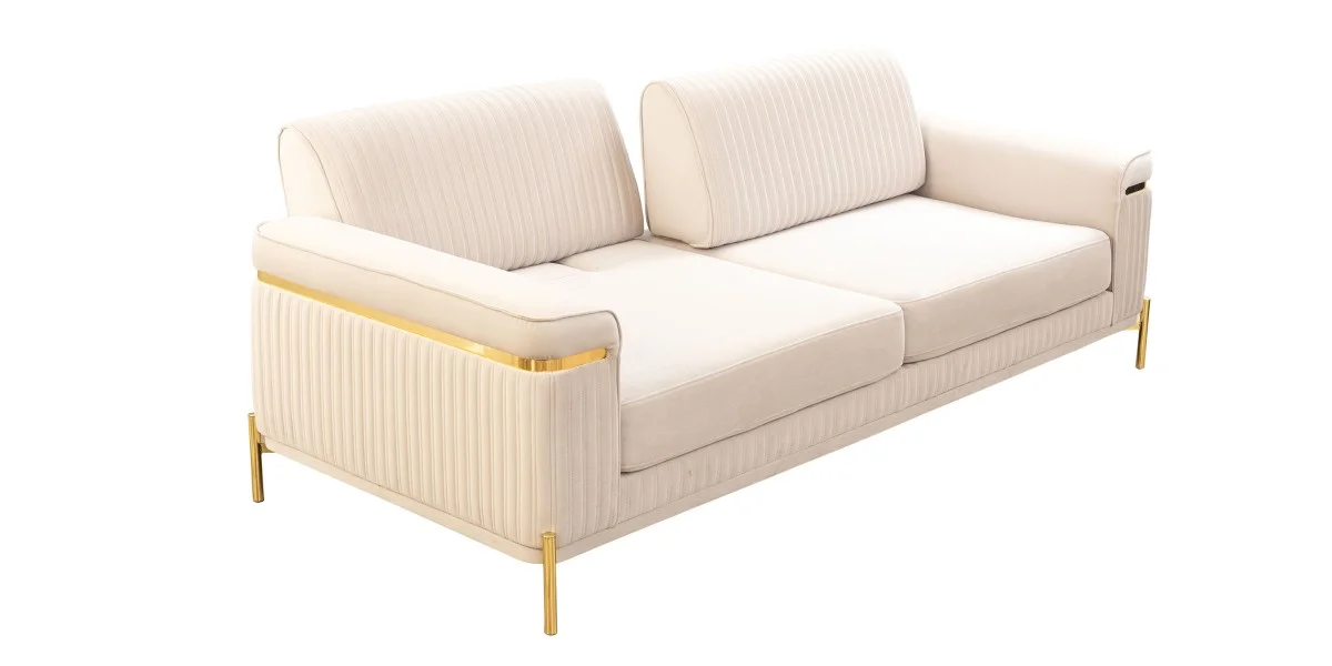 P4313 Tesla Koltuk Takimi Gold - BI HOME