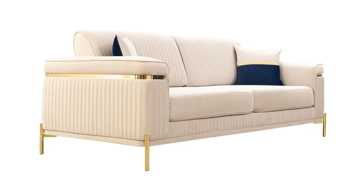P4313 Tesla Koltuk Takimi Gold - BI HOME