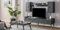 P4334 Tesla Tv Ünitesi Antrasit - BUTIKEV PREMIUM Detay 1