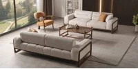 P5028 Togg Koltuk Takimi Silver - MUWA HOME Detay 1