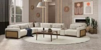 P7768 LUNA MODÜLER KÖŞE TAKIMI - PUFFIN HOME Ana Resim