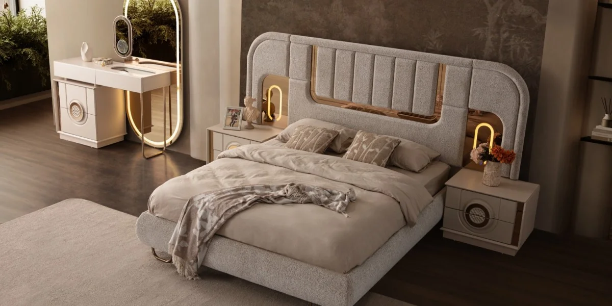 P7858 Mona Yatak Odası Takımı - DKM HOME