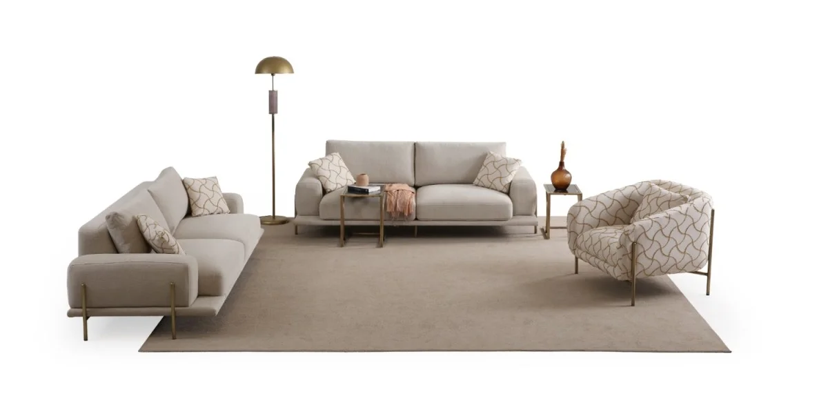 P8125 Eos Koltuk Takımı Antik - SAGA LIVING