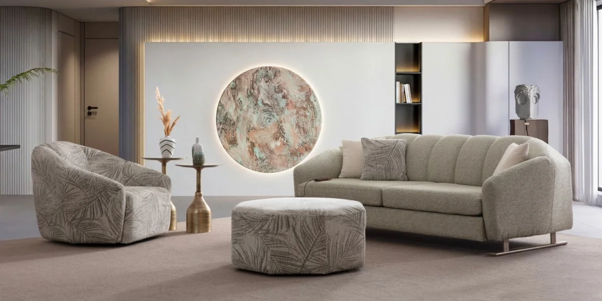 P8136 New Evoxa Elektrik Mekanizmalı Koltuk Takımı - SAGA LIVING