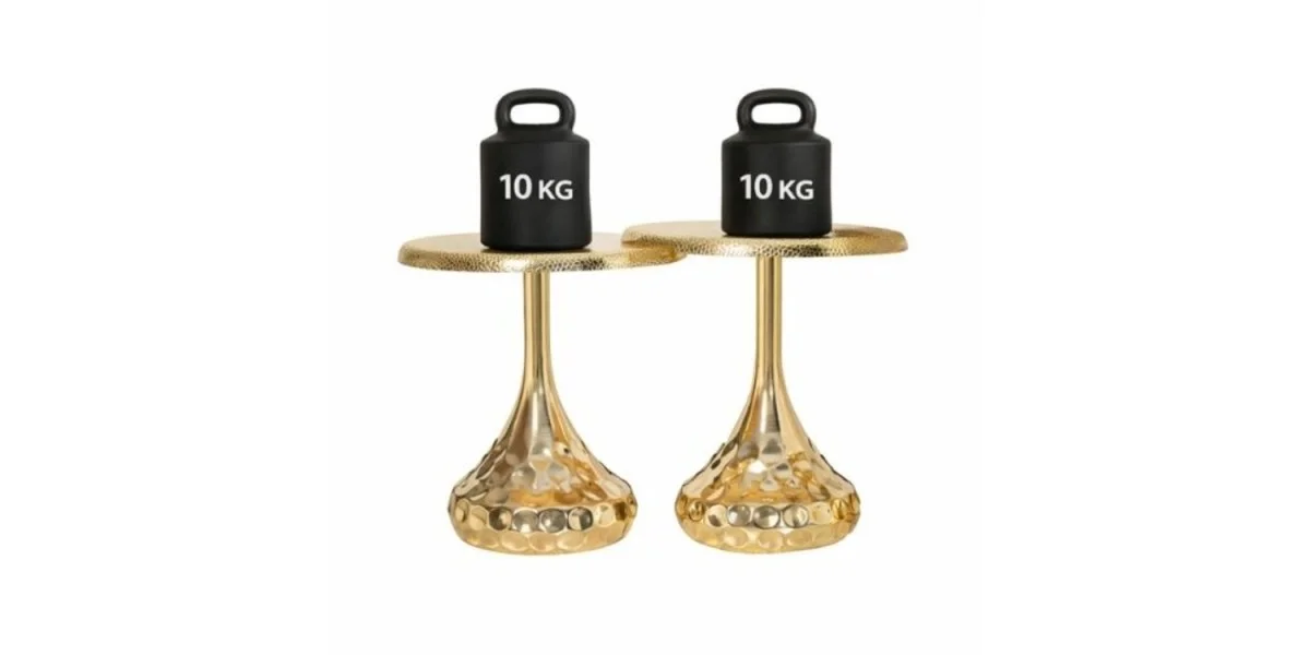 P8151 Artis Gold Dövme Sehpa - SAGA LIVING