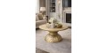 P8152 Caldera Eskitme Gold Dövme Orta Sehpa - SAGA LIVING Detay 3