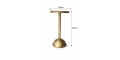 P8156 Mavera Eskitme Gold Sunumluk - SAGA LIVING Detay 3