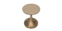 P8159 Notus Eskitme Gold Sehpa - SAGA LIVING Ana Resim