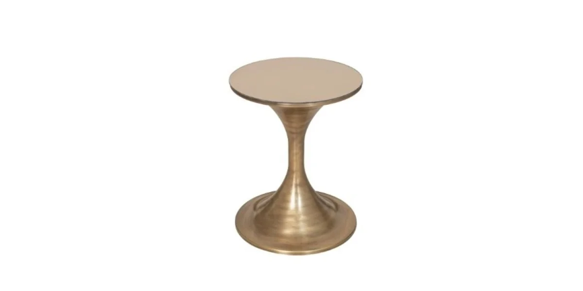 P8159 Notus Eskitme Gold Sehpa - SAGA LIVING