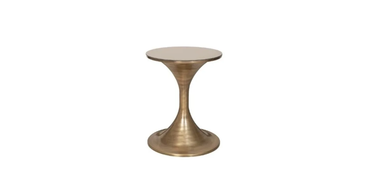 P8159 Notus Eskitme Gold Sehpa - SAGA LIVING