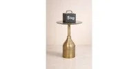 P8160 Solis Eskitme Gold Aynalı Sehpa - SAGA LIVING Detay 2