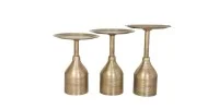 P8162 Vesta Eskitme Gold Sehpa - SAGA LIVING Detay 1