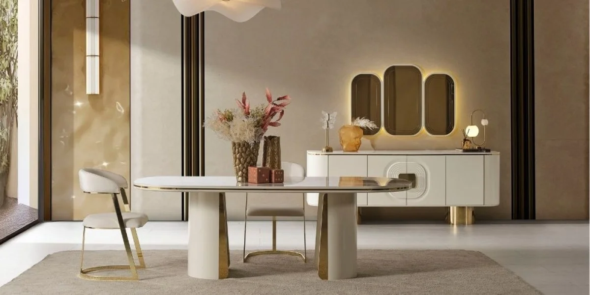 Farella Luxury Yemek Odası Takımı