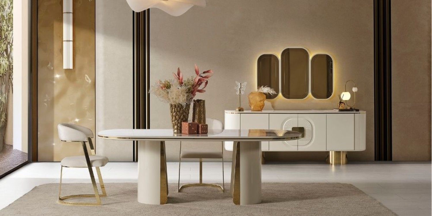 Farella Luxury Yemek Odası Takımı
