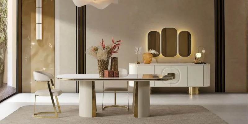 Farella Luxury Yemek Odası Takımı