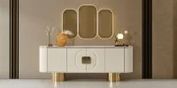 P7108 Farella Luxury Yemek Odası Takımı - GREENS LUXURY Detay 1