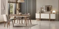 P7494 Soft Yemek Odası Takımı - TAYLAN YAŞAM ODASI Ana Resim