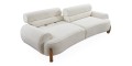 P7963 City Koltuk Takımı (Beyaz/Siyah) - FSM SOFA Detay 4