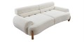 P7963 City Koltuk Takımı (Beyaz/Siyah) - FSM SOFA Detay 5
