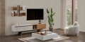 P7965 City TV Ünitesi (Beyaz/Siyah) - FSM SOFA Detay 7
