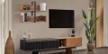 P7965 City TV Ünitesi (Beyaz/Siyah) - FSM SOFA Detay 1