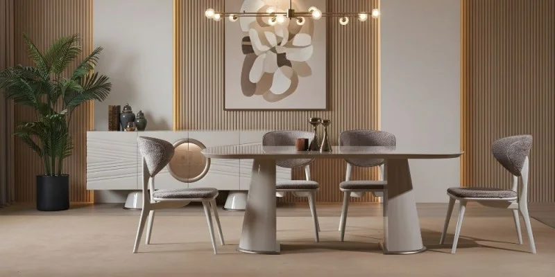 Dolunay Yemek Odası Takımı