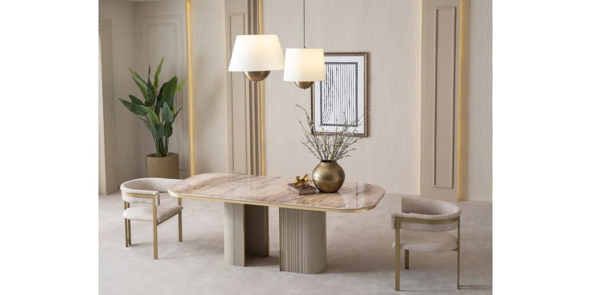P7299 Massimo Yemek Odası Takımı - LUXE LIFE