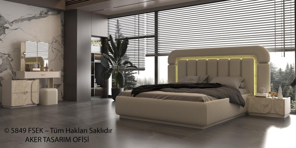 Pera Yatak Odası %100 Mdf