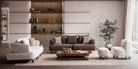 P6380 Latte Koltuk Takimi - BRK CONCEPT Ana Resim