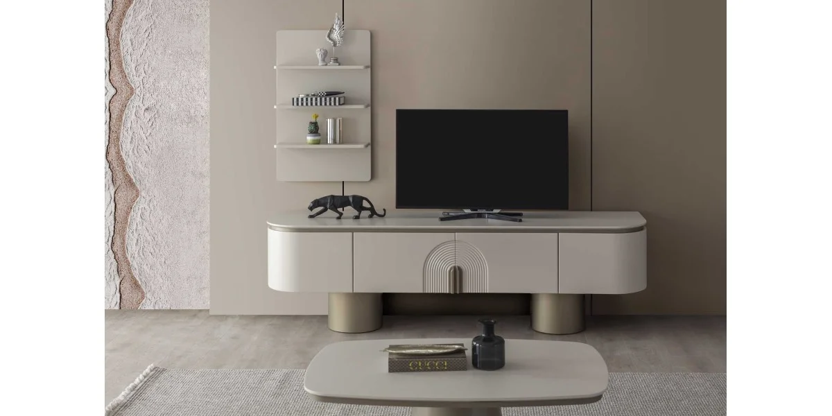 P6239 Pablo TV Ünitesi Bronz - TITANI HOME