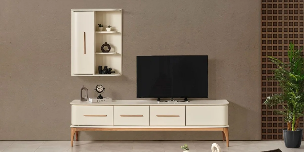 P6494 Destan TV Ünitesi Ceviz - FAZLIOĞULLARI MOBILYA