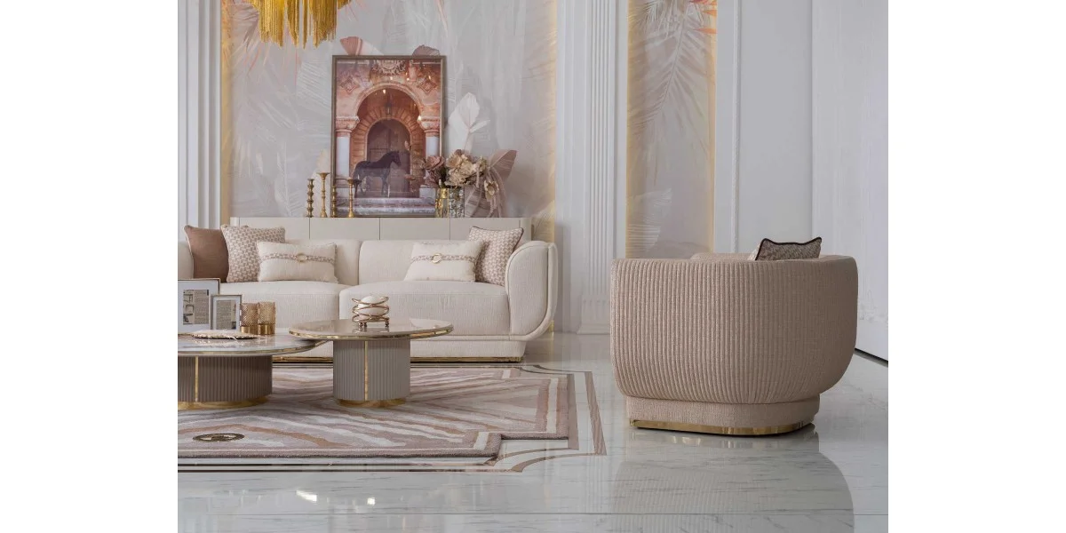 P6145 Oscar Oturma Odası Takımı - LUXE LIFE