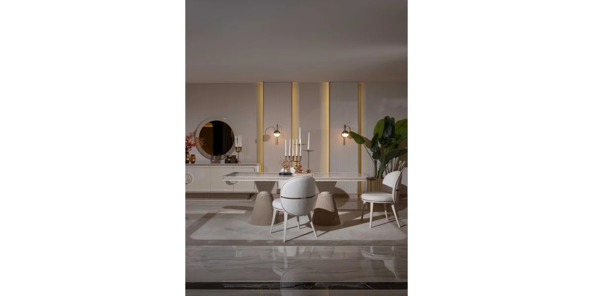 P6116 Belezza Yemek Odası Takımı - LUXE LIFE