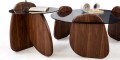 P6261 Markiz Orta Sehpa Set Ceviz - TABA HOME Detay 4