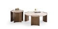 P6256 Molly Orta Sehpa Traverten - TABA HOME Detay 1