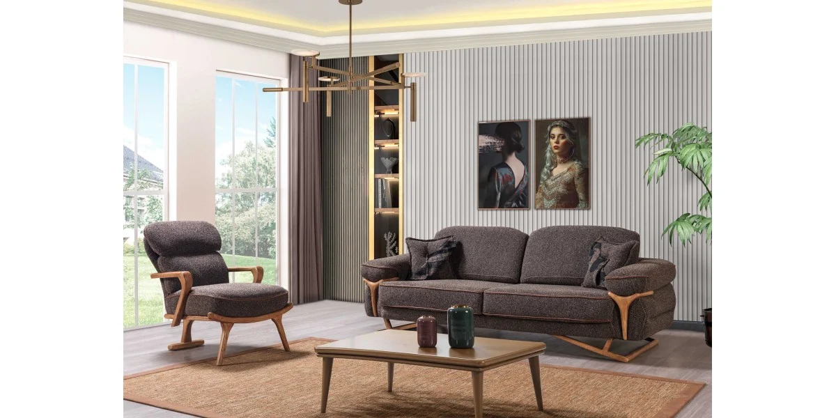 P5927 ÇAĞLAYAN KOLTUK TAKIMI - HAZEM SOFA